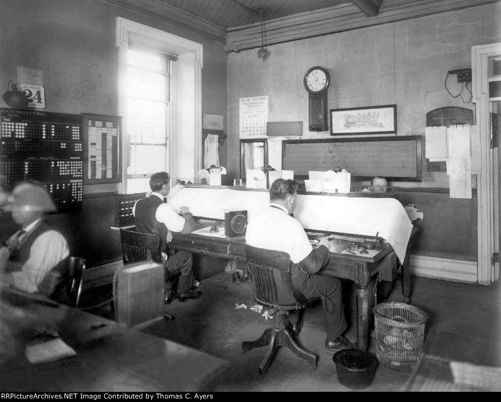 PRR Dispatcher's Office Employees, 1913
